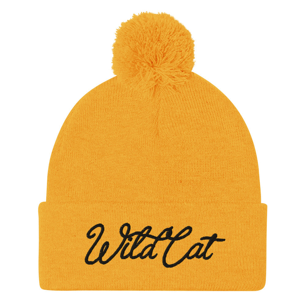 Wild Cat - Pom-Pom Beanie