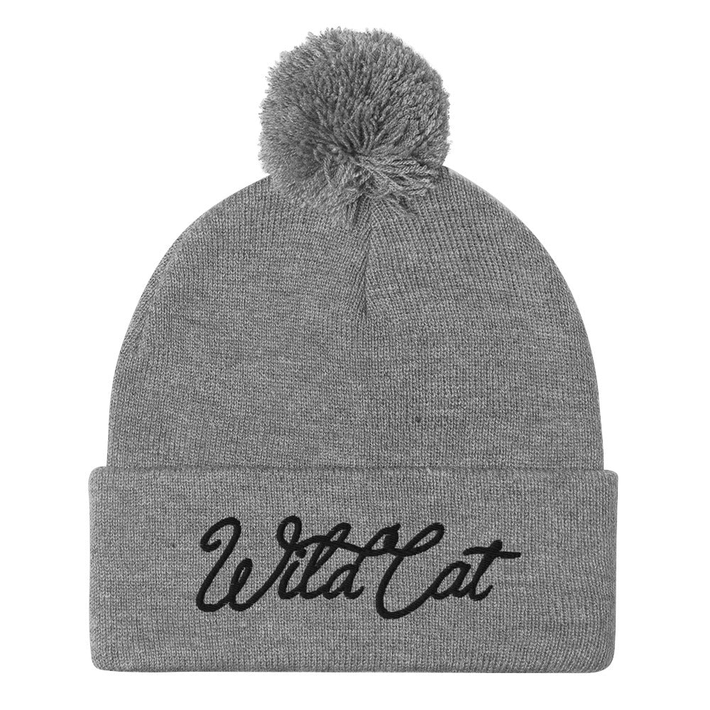 Wild Cat - Pom-Pom Beanie