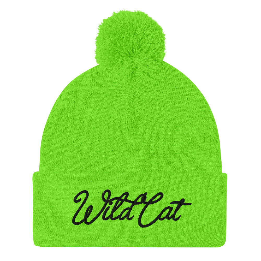 Wild Cat - Pom-Pom Beanie