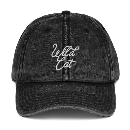 Wild Cat - Vintage Cotton Twill Cap